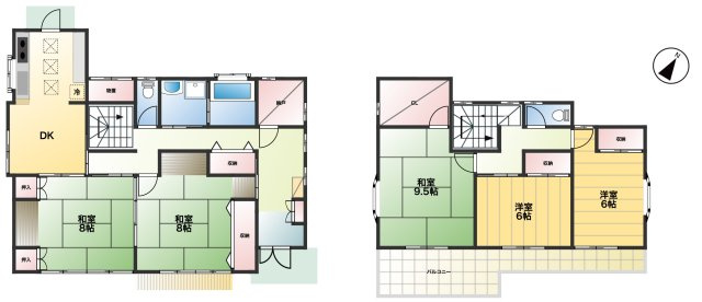 【間取り】 | 鴻巣市原馬室　中古戸建