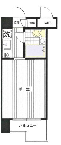 【間取り】 | メゾンドール西荻窪