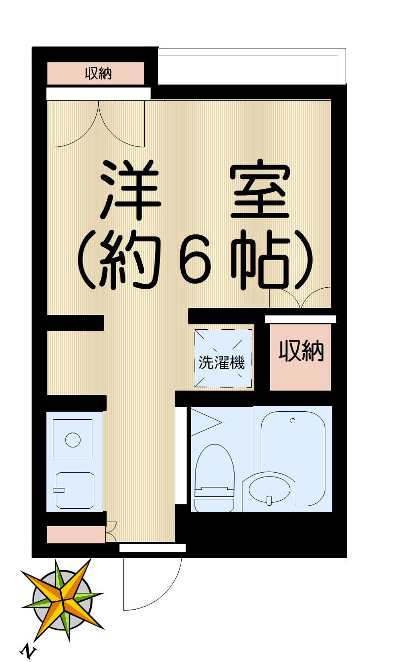 コーポかすがの画像