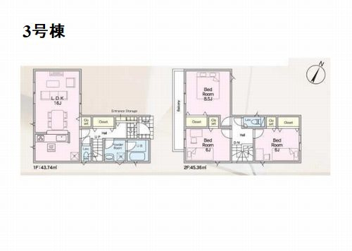 【その他】 | 【仲介手数料０円】相模原市緑区谷ヶ原第3　新築一戸建て　全3棟 | 3号棟　相模原市緑区谷ヶ原第3　新築一戸建て　全3棟