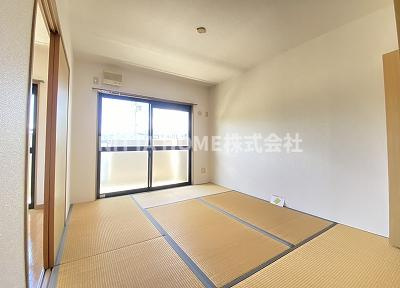 エスポワールＭ２の和室|６帖の和室と６帖の洋室です◇