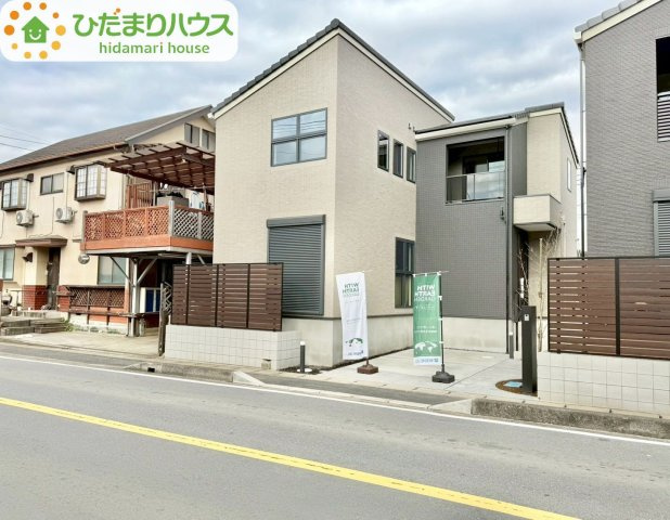 流山市初石　ウィザースガーデン　新築戸建　1号棟の外観|スタイリッシュな外観です(^^)/				
