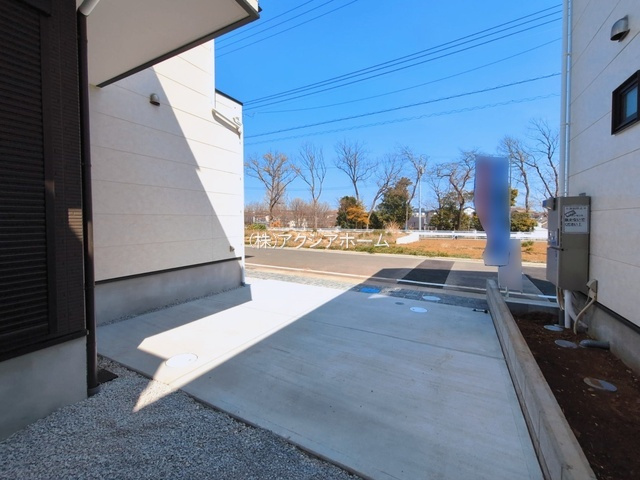 所沢市上安松・全8棟　新築一戸建　3号棟　の前面道路含む現地写真|2026年1月30日撮影