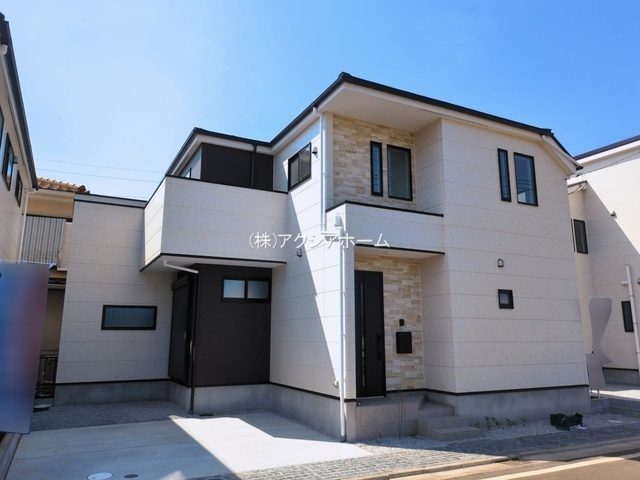 所沢市上安松・全8棟　新築一戸建　3号棟　の外観|現地写真（2026年2月19日撮影）