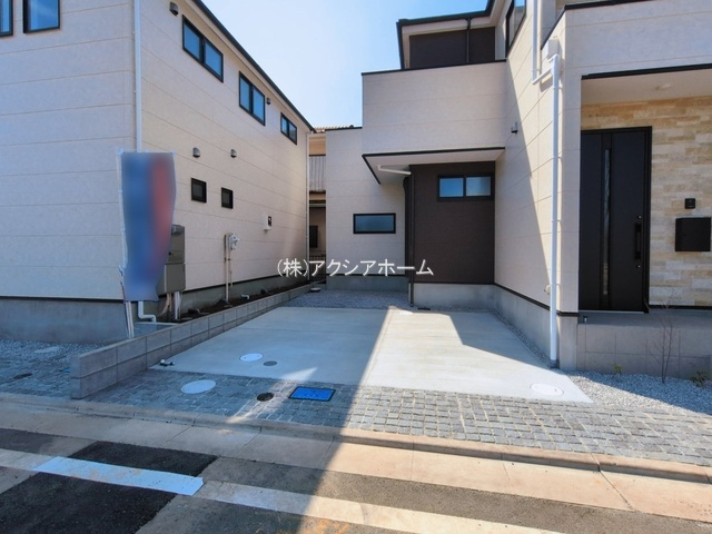 所沢市上安松・全8棟　新築一戸建　3号棟　の外観|現地写真（2026年2月19日撮影）