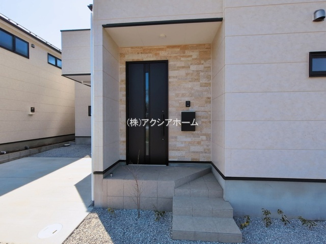 所沢市上安松・全8棟　新築一戸建　3号棟　の玄関|2026年1月30日撮影