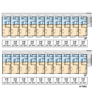 【区画図】 | レオパレスクレール神立 | 画像3