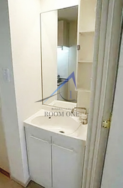 エクセリア二子多摩川Ⅱの洗面所|洗面台です。