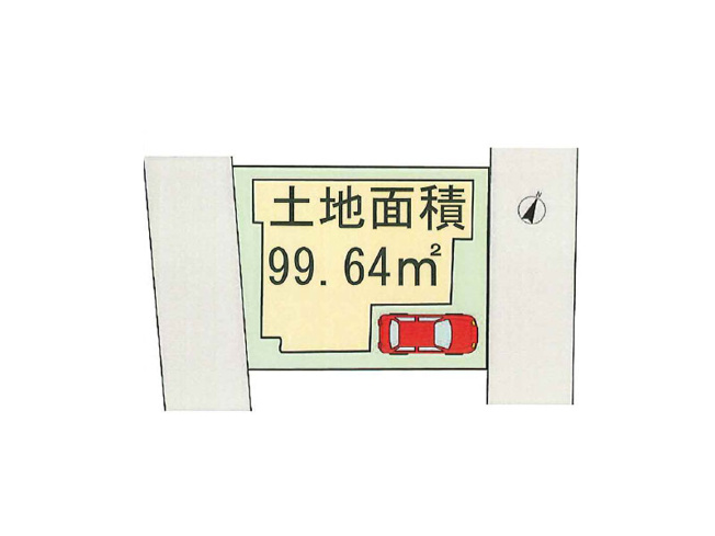 【土地図】 | ふじみ野市駒西1丁目　建築条件付売地　全1区画　(ふじみ野店) | ※図面を基に作成しています。現況と異なる場合は現況を優先いたします。