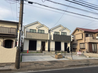 【外観】 | 横浜市泉区和泉町　新築分譲住宅　全3棟/今回販売2棟（A号棟） | 現地（2月5日撮影）