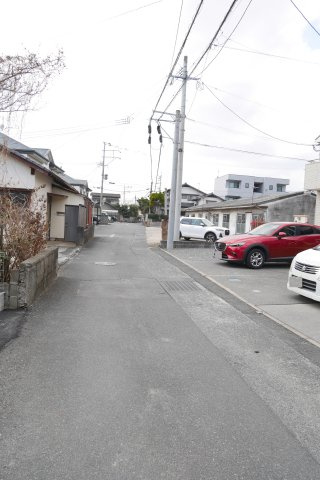 鳥栖市松原町の前面道路含む現地写真