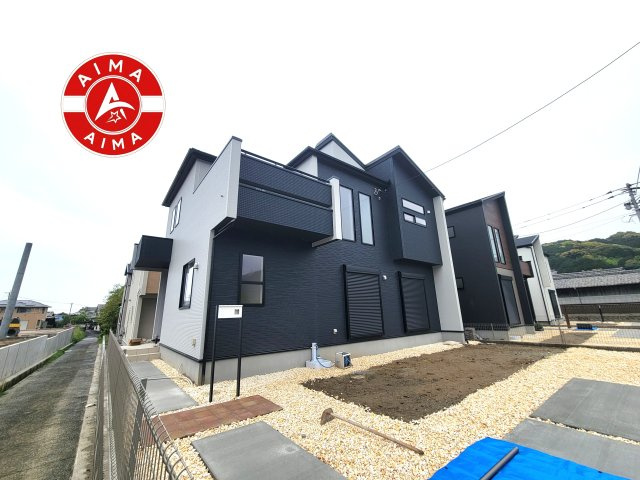 福岡市西区今宿上ノ原第1-7棟（3号棟）の外観|デザイン性のある外観です。