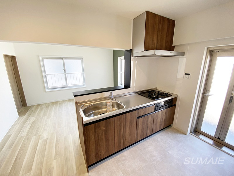 谷津遊園ハイツ　K棟のキッチン|キッチンです☆