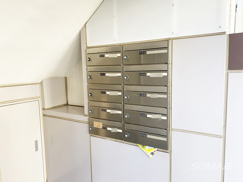 谷津遊園ハイツ　K棟のその他共用部分|ポストです☆