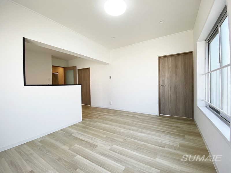 谷津遊園ハイツ　K棟の居間・リビング|リビングです☆