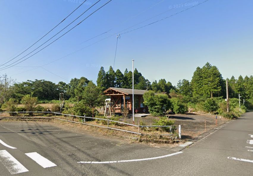 都城市高城町石山の売地の外観