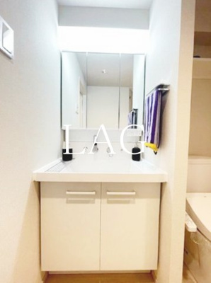 【洗面所】 | ディアレイシャス錦糸町 | 洗面台です。