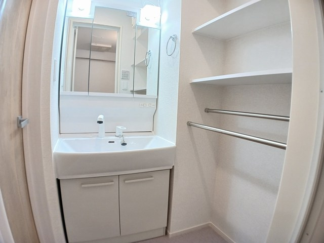 プレミアコート　上高津の独立洗面台|洗面所