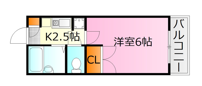 【間取り】 | ウエスト・サイド・アベニュー
