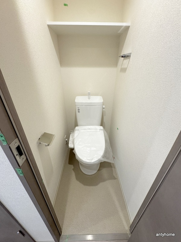 プレサンス四天王寺前夕陽ヶ丘ヴィリード　仲介手数料無料のトイレ