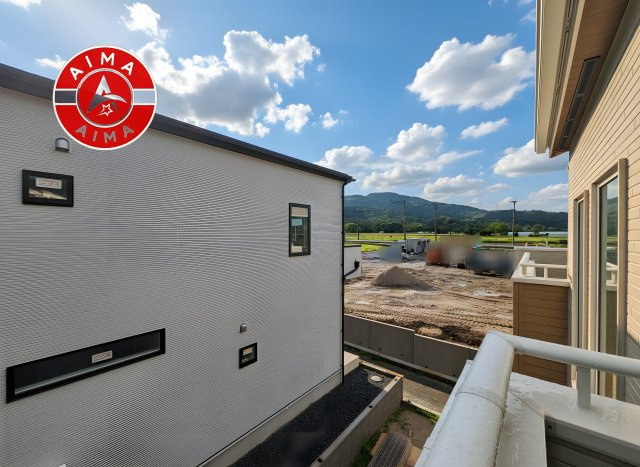 福岡市西区今宿上ノ原第1-7棟（4号棟）の展望|窓から緑が見える物件も魅力的です。