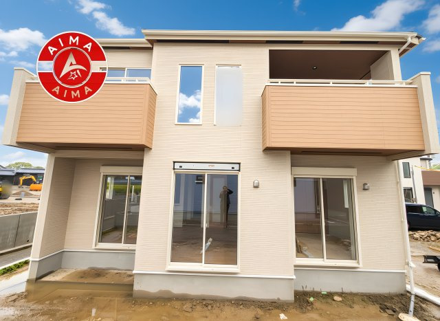 福岡市西区今宿上ノ原第1-7棟（4号棟）の前面道路含む現地写真|見学の時間などお気軽にお問い合わせ下さい。