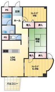 【間取り】 | ビューラーささはら