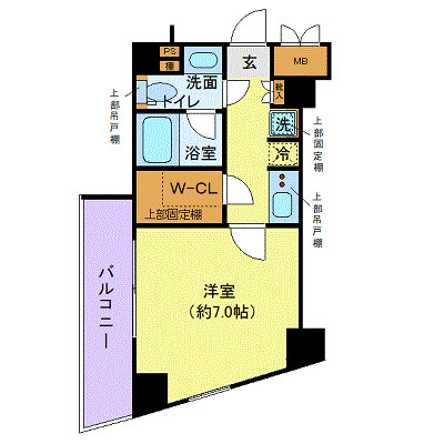 ディアレイシャス落合南長崎の間取り