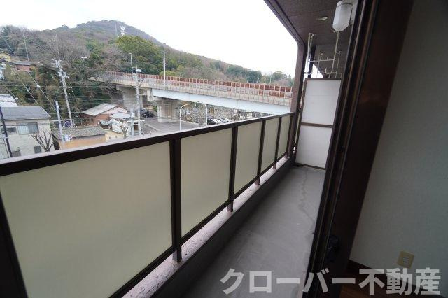 マイシティ大坂のバルコニー