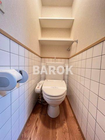 福岡市中央区那の川２丁目の賃貸マンションのトイレ