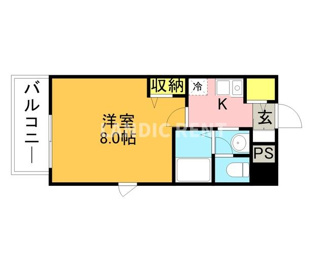 【間取り】 | アンピール唐人町