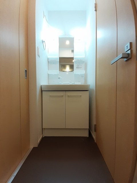 ハナサキハルズの洗面所