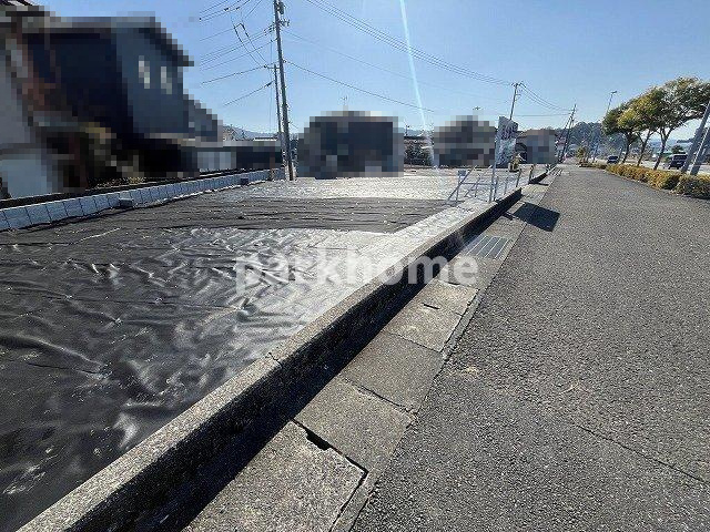土佐市高岡町乙　A号地の前面道路含む現地写真|2026年1月中旬