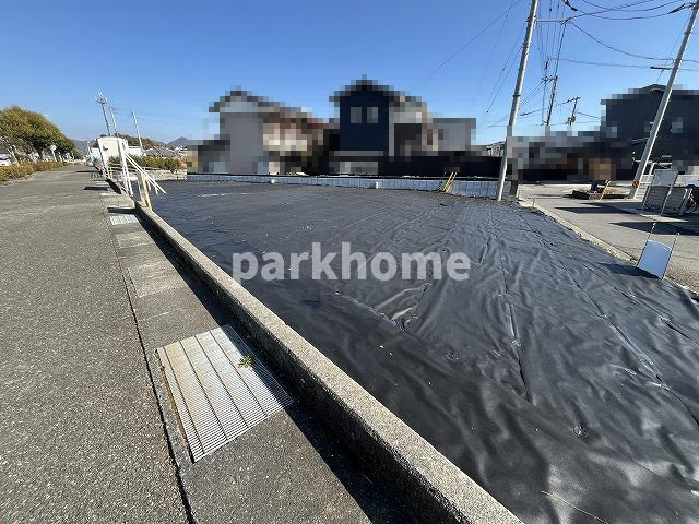 土佐市高岡町乙　A号地の前面道路含む現地写真|2026年1月中旬