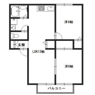 ア・カインドネスの間取り