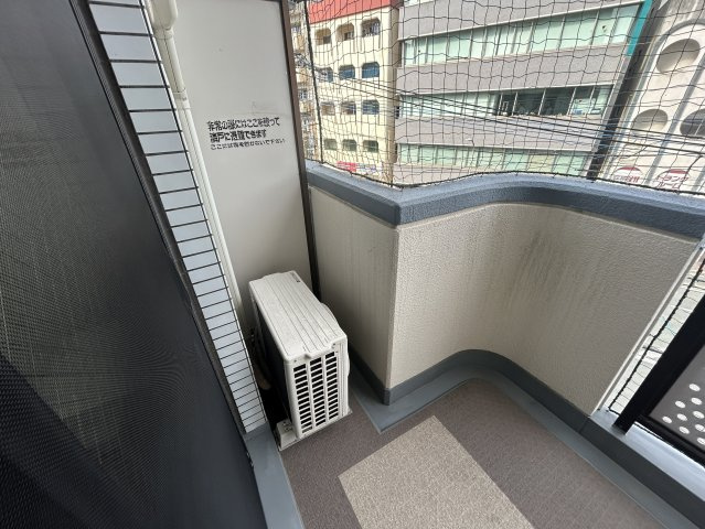 ダイナコート久留米駅前のバルコニー