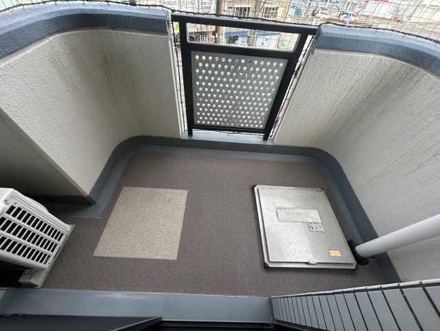 ダイナコート久留米駅前のバルコニー