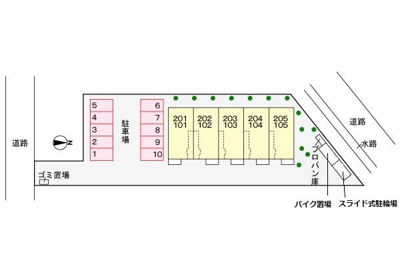 【駐車場】 | グリーンテラス4