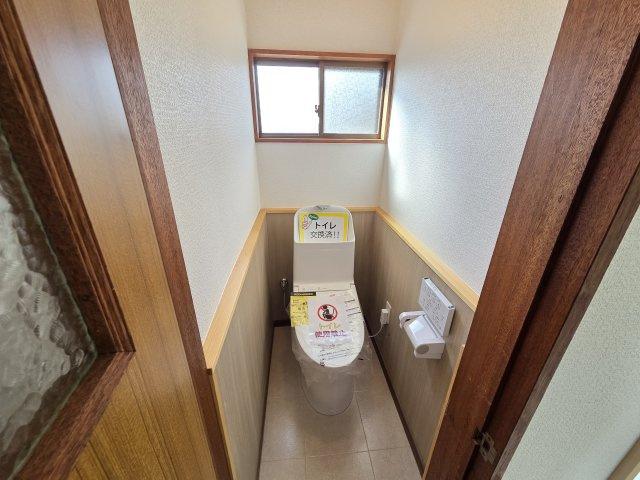 みどり市笠懸町阿左美　中古住宅のトイレ|トイレも新品交換済み！清潔・安心！