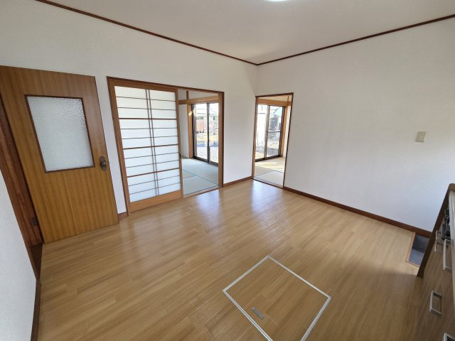 みどり市笠懸町阿左美　中古住宅のキッチン|ダイニングキッチンです。