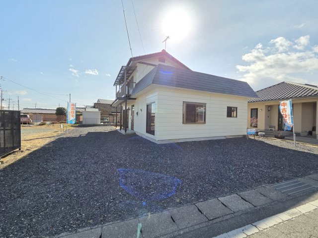 みどり市笠懸町阿左美　中古住宅の駐車場|駐車は3台ほど停められます！