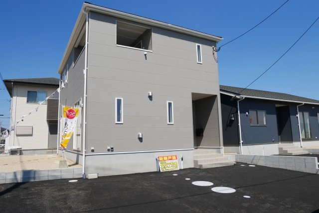 小郡市二森　オール電化１号棟　アーネストワンの外観|１号棟