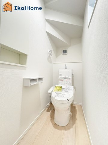 神戸市西区王塚台第6　3号棟　新築戸建のトイレ|【ホームページに現地動画掲載中】●年中無休：当日予約可●各階ウォシュレット、暖房便座が標準装備！