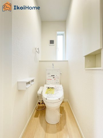 神戸市西区王塚台第6　3号棟　新築戸建のトイレ|【ホームページに現地動画掲載中】●年中無休：当日予約可●トイレが2か所あるので夜中も安心です。