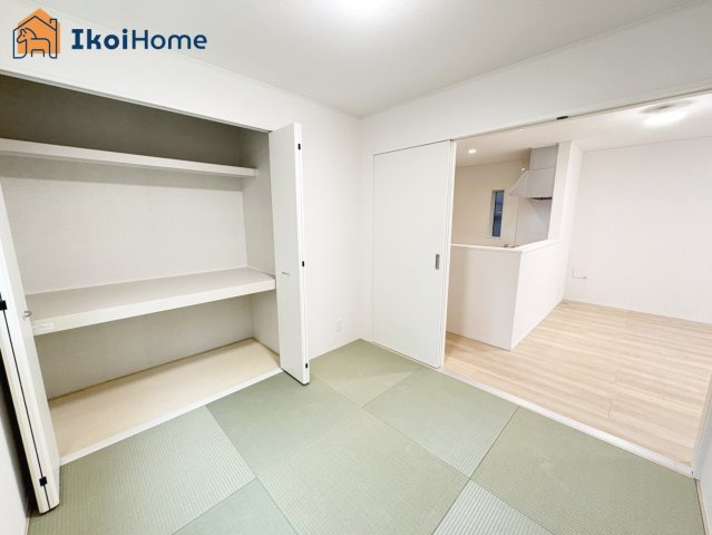 神戸市西区王塚台第6　3号棟　新築戸建の子供部屋|【ホームページに現地動画掲載中】●年中無休：当日予約可●収納スペースも広い和室空間は非常に便利です。