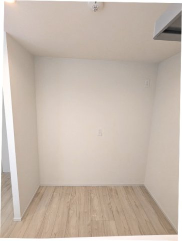 CLARITIA文京湯島の設備|キッチンは大型の冷蔵庫等自由に配置が可能なスペース