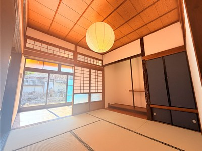 忠見貸家の和室