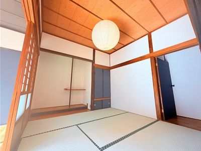 忠見貸家の和室
