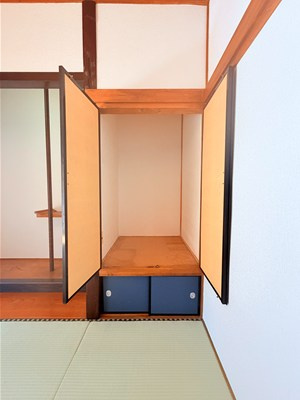 忠見貸家の和室