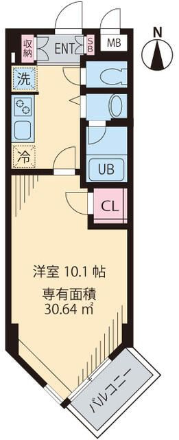 ビイルーム自由が丘の間取り